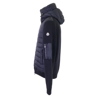 MONCLER モンクレール D20919402800 MAGLIONE TRICOT CARDIGAN ニット/ダウン切替 フーディジャケット ジャケット
