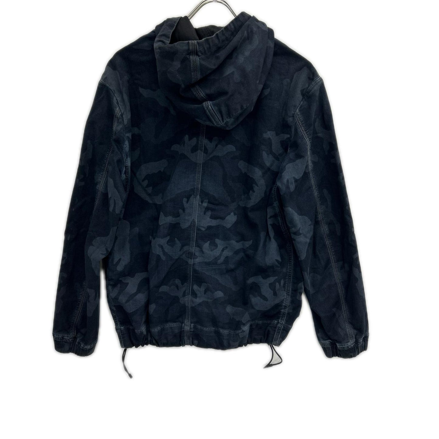 DIESEL ディーゼル インディゴ J-DAN-NE カモフラジョグデニムパーカー トップス