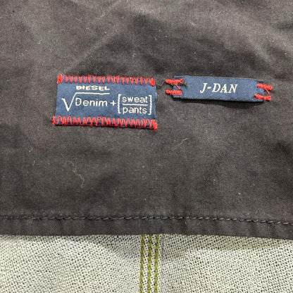 DIESEL ディーゼル インディゴ J-DAN-NE カモフラジョグデニムパーカー トップス