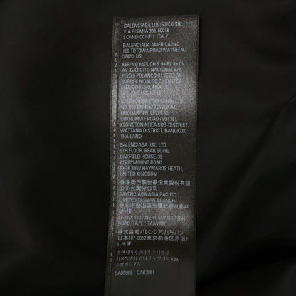 BALENCIAGA バレンシアガ 【新品/国内正規】704677 BBモノグラムレザー ベルト付 長袖シャツジャケット ジャケット