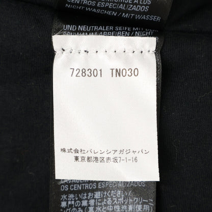 BALENCIAGA バレンシアガ ｘadidas アディダス【美品/国内正規】728301 スリーライン ベルト付 中綿入り フーディ ロング コート