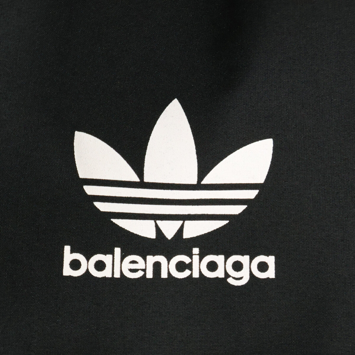 BALENCIAGA バレンシアガ ｘadidas アディダス【美品/国内正規】728301 スリーライン ベルト付 中綿入り フーディ ロング コート