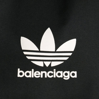 BALENCIAGA バレンシアガ ｘadidas アディダス【美品/国内正規】728301 スリーライン ベルト付 中綿入り フーディ ロング コート