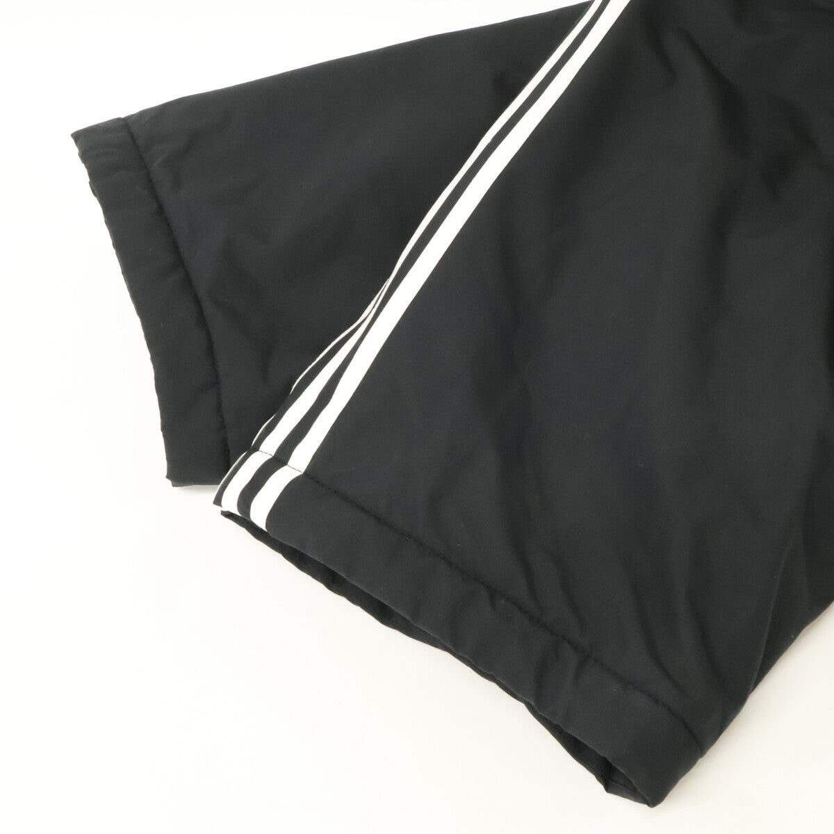 BALENCIAGA バレンシアガ ｘadidas アディダス【美品/国内正規】728301 スリーライン ベルト付 中綿入り フーディ ロング コート