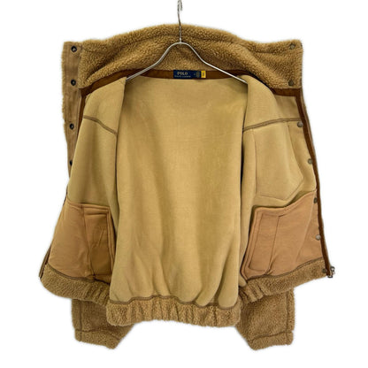 POLObyRalphLauren ポロラルフローレン ブラウン ハイパイルフリースジャケット ジャケット