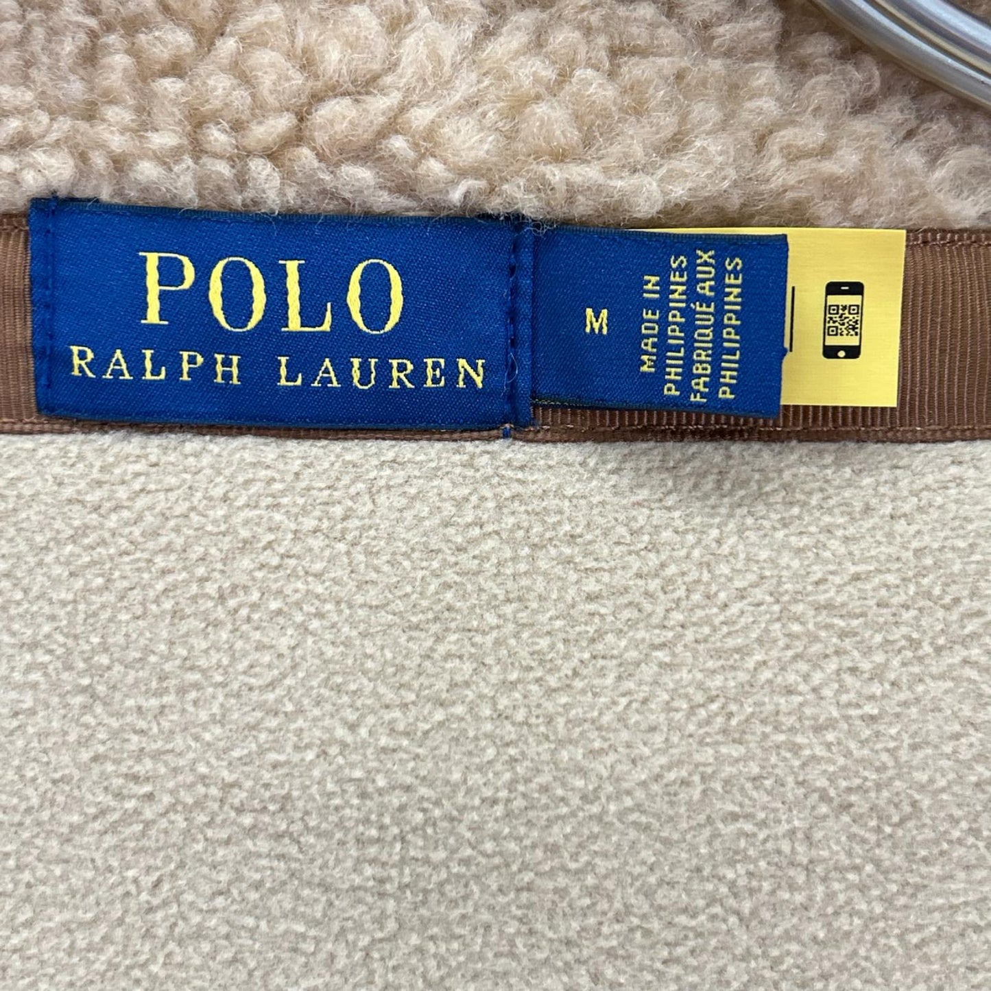 POLObyRalphLauren ポロラルフローレン ブラウン ハイパイルフリースジャケット ジャケット