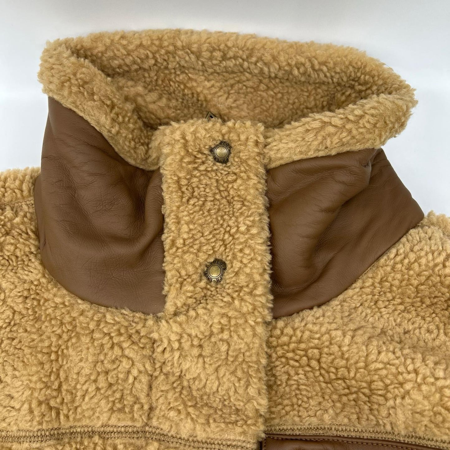 POLObyRalphLauren ポロラルフローレン ブラウン ハイパイルフリースジャケット ジャケット