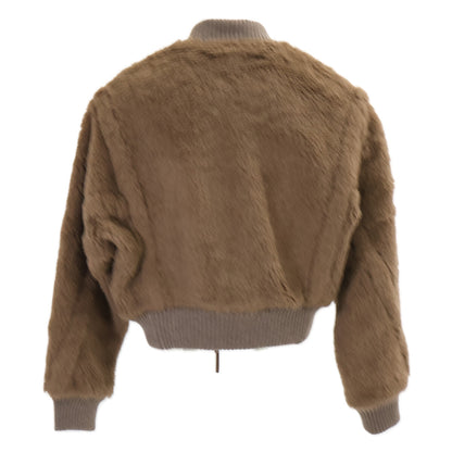 Max Mara マックスマーラ 【美品/国内正規】108612266 アルパカｘウール テディベア ボンバージャケット ジャケット