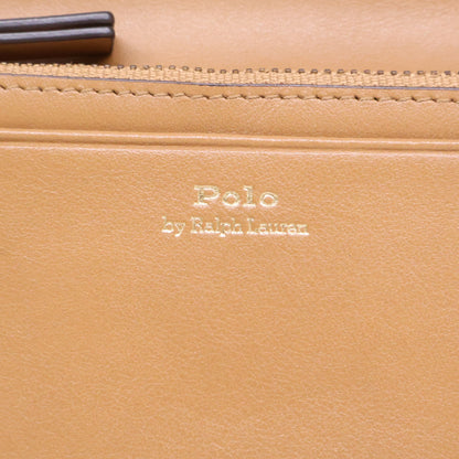 POLObyRalphLauren ポロラルフローレン 【新品同様】レザー 三つ折り 長財布（小銭入れあり）