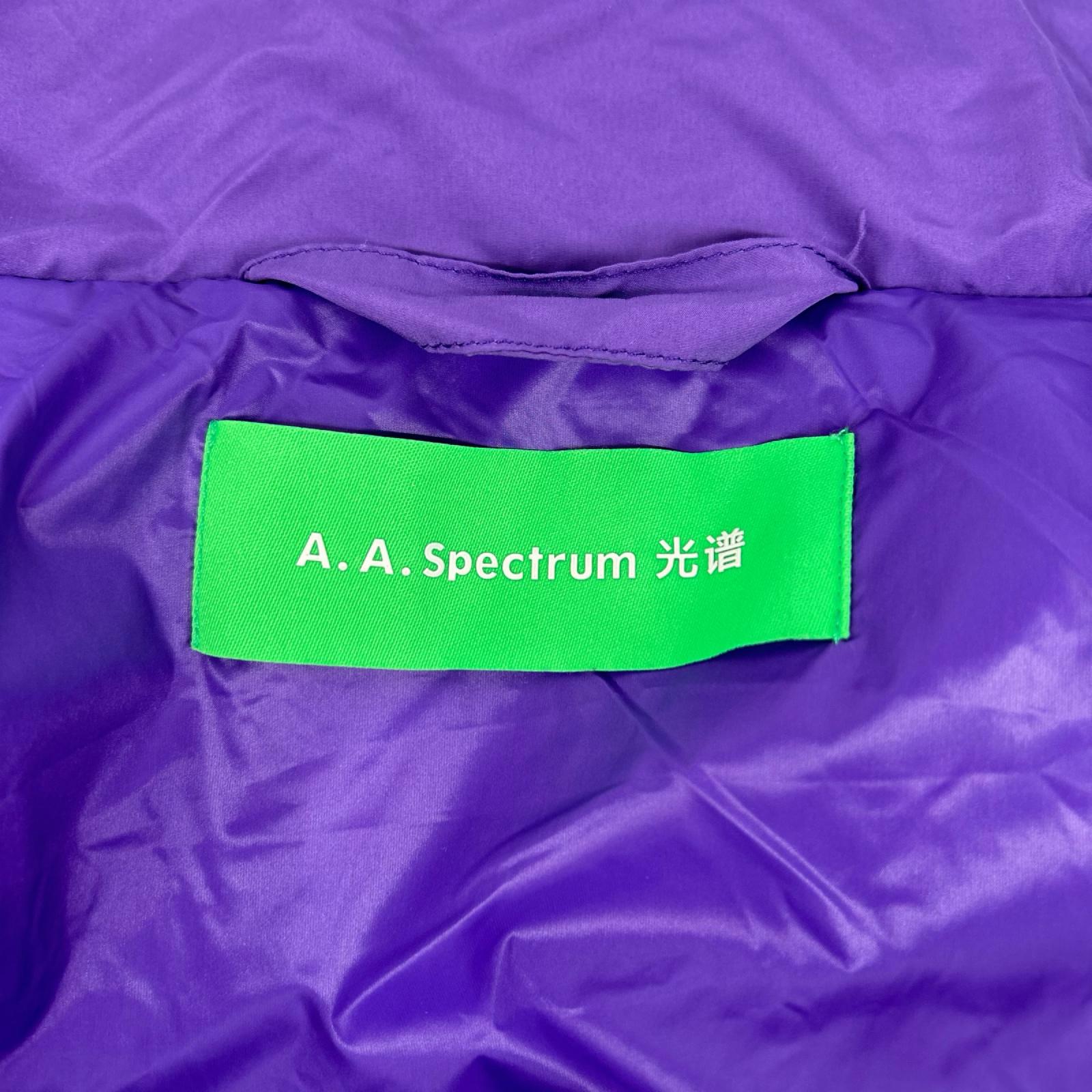 その他ブランド 【A.A.Spectrum】パープル ドロップダウンジャケット ジャケット