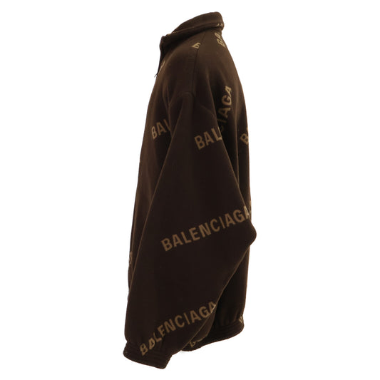 BALENCIAGA バレンシアガ 【国内正規】647460 Logo-print Zip-up Jacket ロゴプリント ジップアップ ジャケット ジャケット