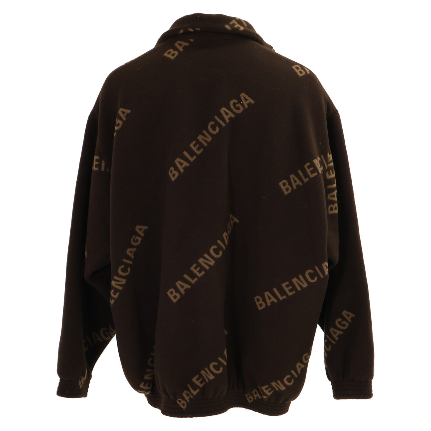 BALENCIAGA バレンシアガ 【国内正規】647460 Logo-print Zip-up Jacket ロゴプリント ジップアップ ジャケット ジャケット