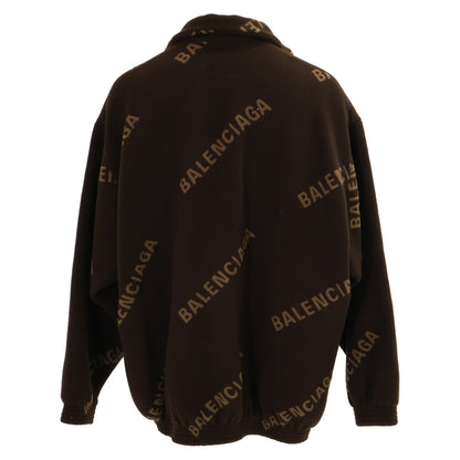 BALENCIAGA バレンシアガ 【国内正規】647460 Logo-print Zip-up Jacket ロゴプリント ジップアップ ジャケット ジャケット