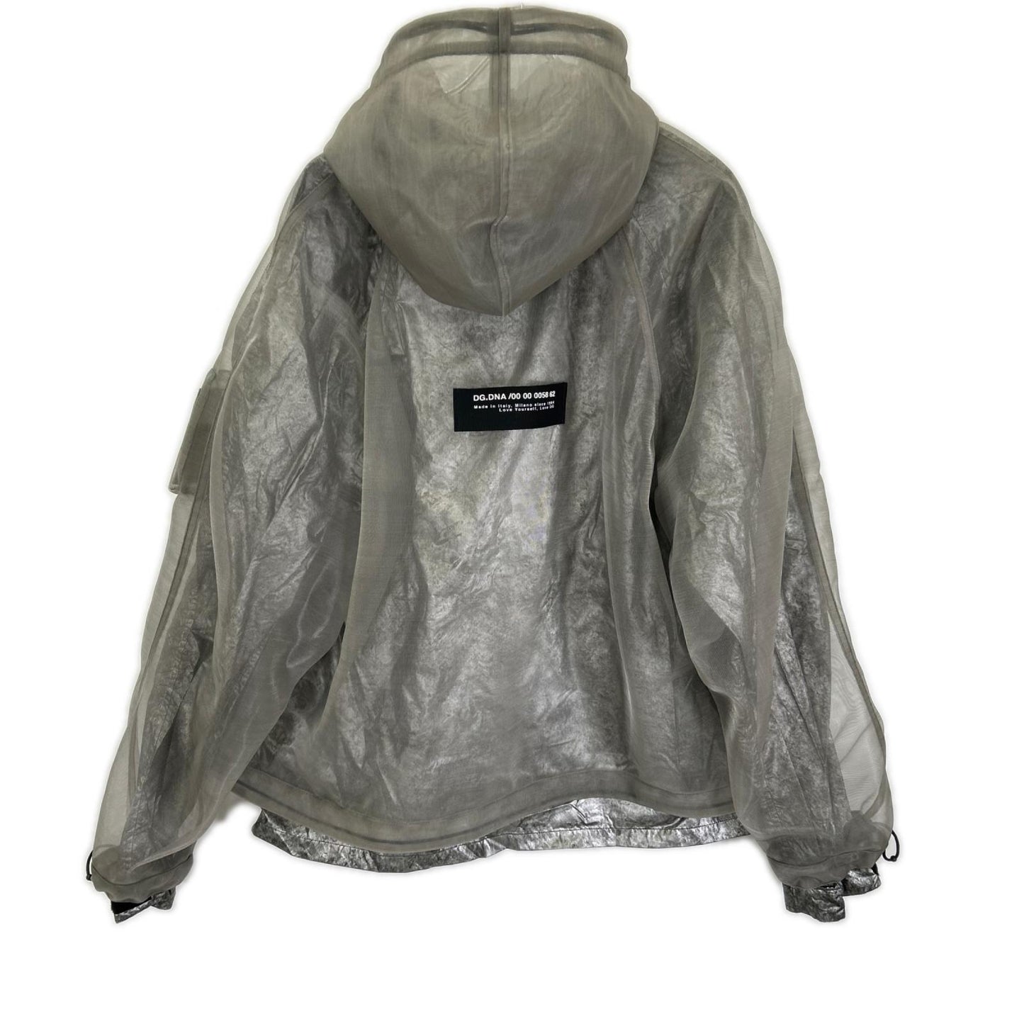 DOLCE&GABBANA ドルチェアンドガッバーナ G9TZ0Z シアーマウンテンパーカー ジャケット