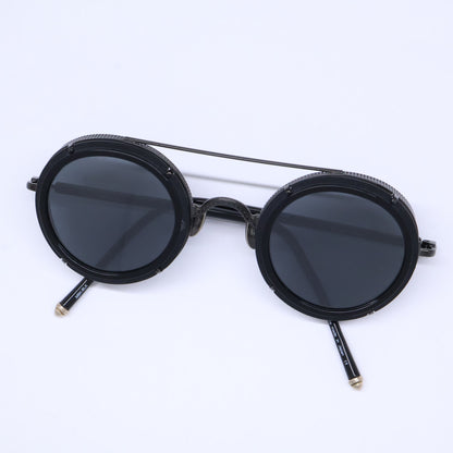 MATSUDA マツダ M3080 MBK-BLK ラウンドシェイプ サングラス