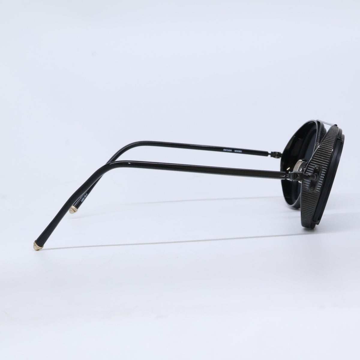 MATSUDA マツダ M3080 MBK-BLK ラウンドシェイプ サングラス