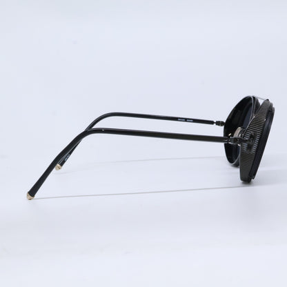 MATSUDA マツダ M3080 MBK-BLK ラウンドシェイプ サングラス