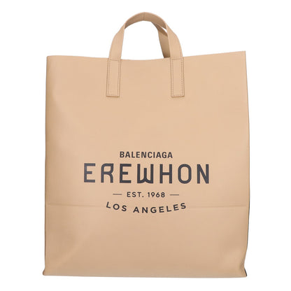 BALENCIAGA バレンシアガ 24AW 792842 EREWHON LOS ANGELESN レザー クラフトショッパー トートバッグ
