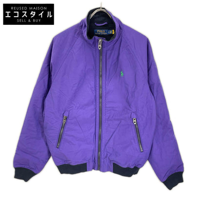 POLObyRalphLauren ポロラルフローレン パープル ジップアップナイロンブルゾン ジャケット