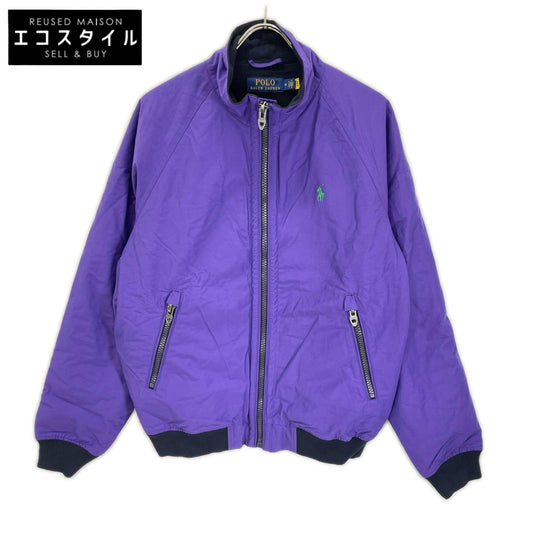 POLObyRalphLauren ポロラルフローレン パープル ジップアップナイロンブルゾン ジャケット