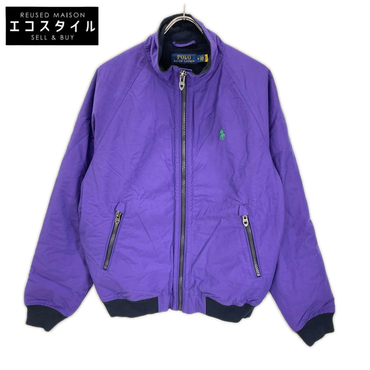 POLObyRalphLauren ポロラルフローレン パープル ジップアップナイロンブルゾン ジャケット