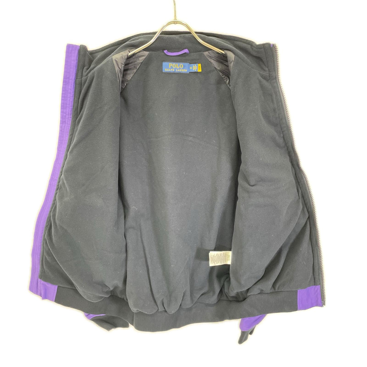POLObyRalphLauren ポロラルフローレン パープル ジップアップナイロンブルゾン ジャケット