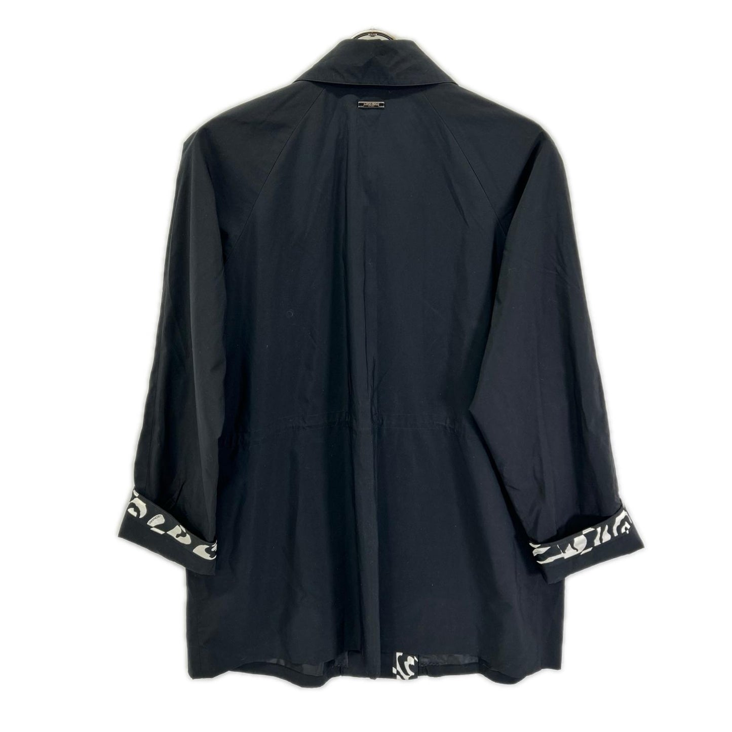 LEONARDSPORT レオナールスポーツ ブラック ナイロン ジップアップジャケット ジャケット