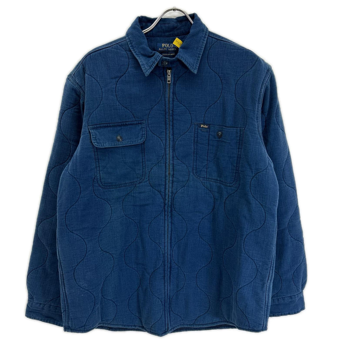 POLObyRalphLauren ポロラルフローレン インディゴ キルティング ジップロングジャケット ジャケット