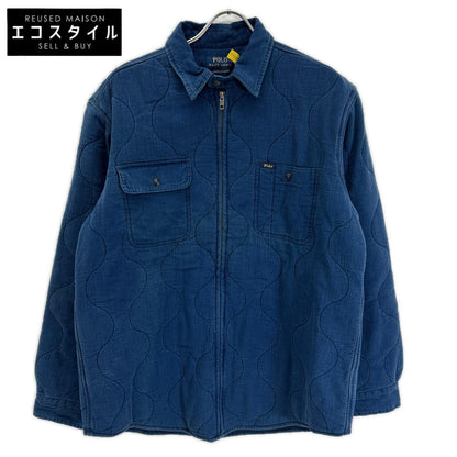 POLObyRalphLauren ポロラルフローレン インディゴ キルティング ジップロングジャケット ジャケット
