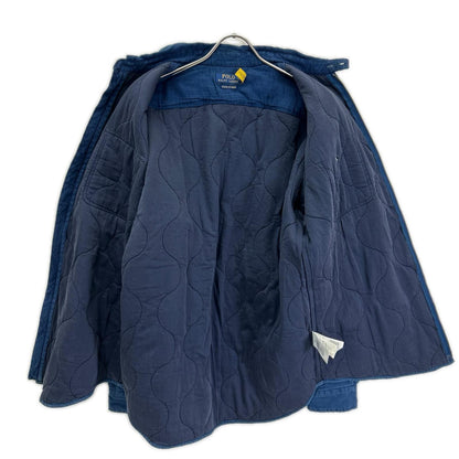 POLObyRalphLauren ポロラルフローレン インディゴ キルティング ジップロングジャケット ジャケット