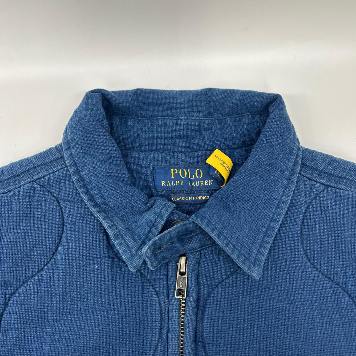 POLObyRalphLauren ポロラルフローレン インディゴ キルティング ジップロングジャケット ジャケット