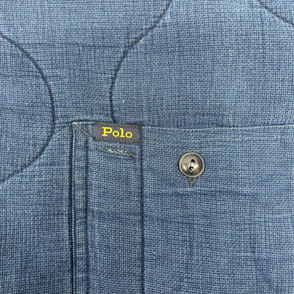 POLObyRalphLauren ポロラルフローレン インディゴ キルティング ジップロングジャケット ジャケット