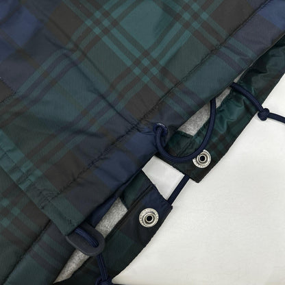 PoloSportRalphLauren ポロスポーツラルフローレン グリーン チェック柄 ナイロンモッズーコート コート