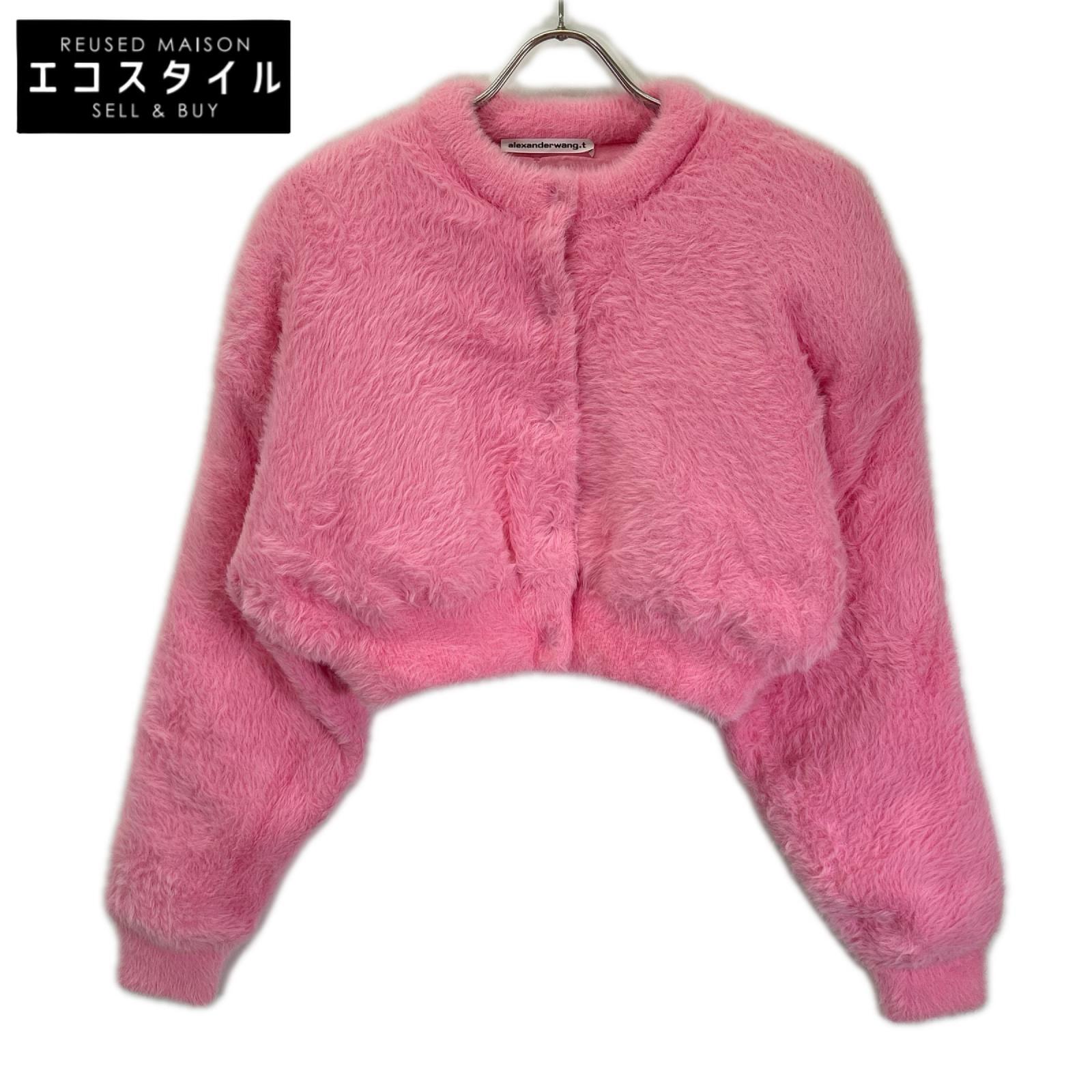 ALEXANDER WANG アレキサンダーワン 【alexanderwang.t】ピンク ファージャケット ジャケット