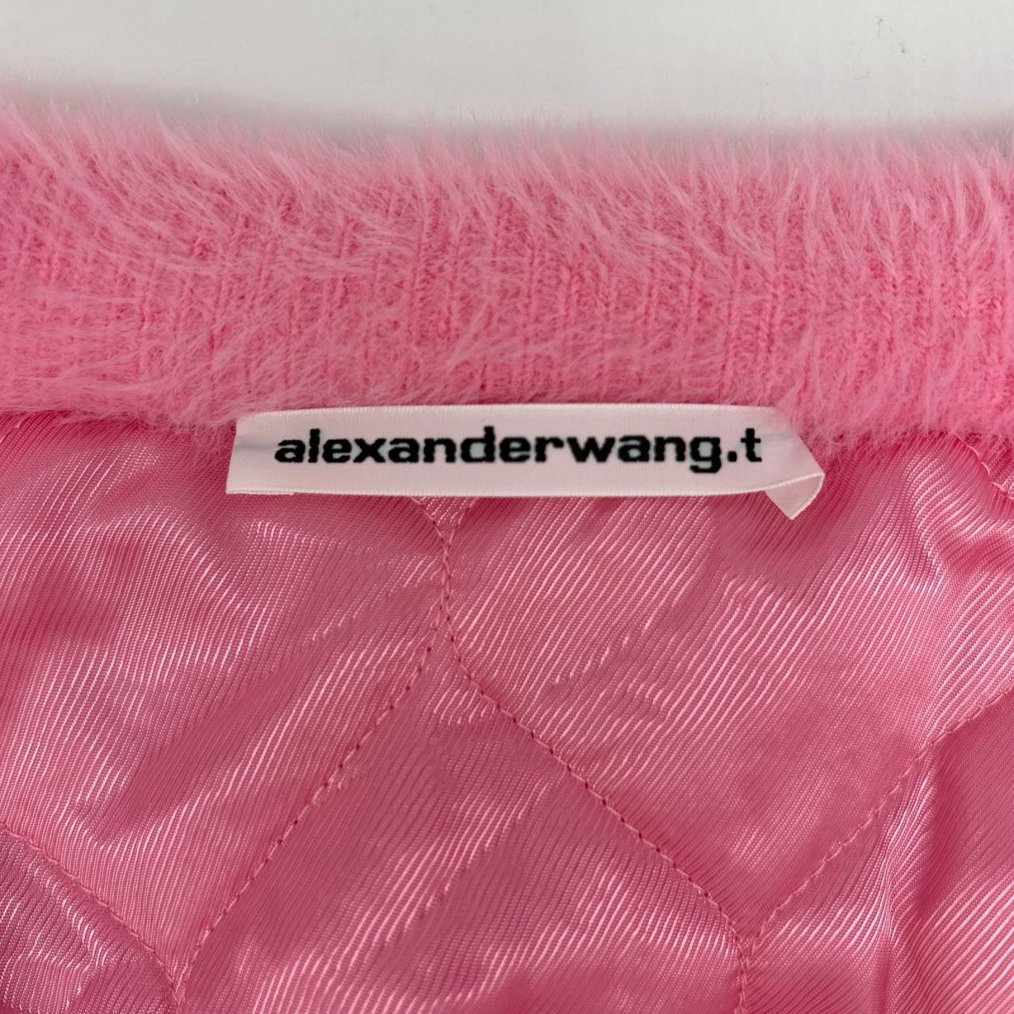 ALEXANDER WANG アレキサンダーワン 【alexanderwang.t】ピンク ファージャケット ジャケット