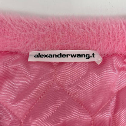 ALEXANDER WANG アレキサンダーワン 【alexanderwang.t】ピンク ファージャケット ジャケット