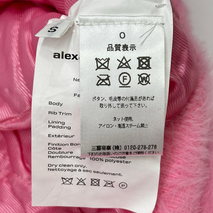 ALEXANDER WANG アレキサンダーワン 【alexanderwang.t】ピンク ファージャケット ジャケット