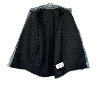 ALEXANDER WANG アレキサンダーワン オーバーサイズ 裏地キルティング デニムシャツコート ジャケット