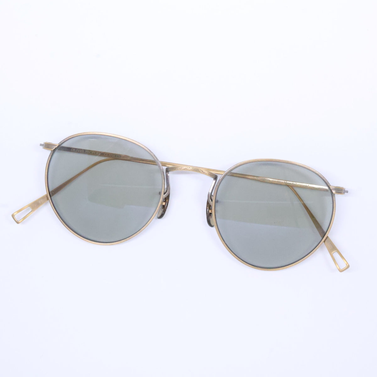 OLIVER PEOPLES オリバーピープルズ 【美品】MANDEL マンデル メタルフレーム ボストンシェイプ サングラス