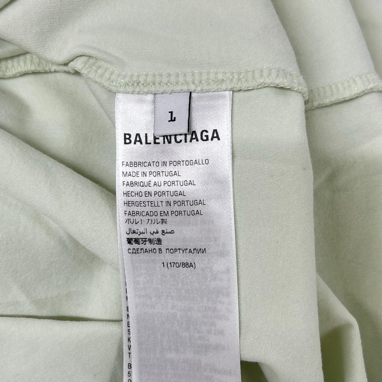 BALENCIAGA バレンシアガ 24年 790384 TMVC3 Unity 七分シャツ トップス