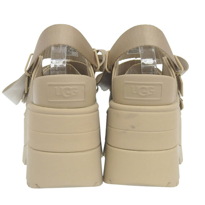 UGG アグ 新品同様 ゴールデンライズ ストラップ サンダル シューズ レディース ベージュ 24cm 1167431 シューズ