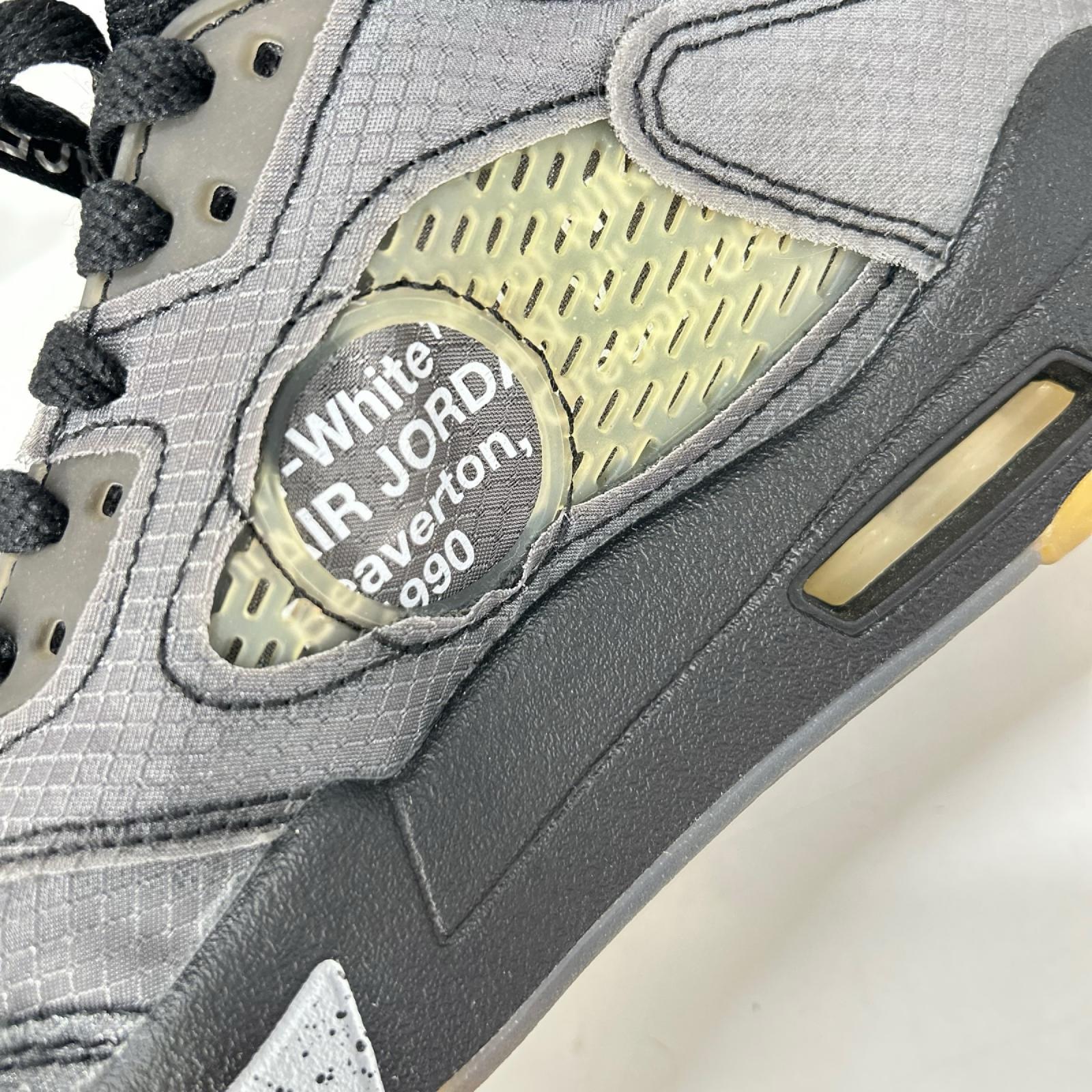 NIKE ナイキ CT8480-001 AIR JORDAN 5 RETRO SP エアジョーダン 5 レトロ スペシャル オフホワイト スニーカー シューズ