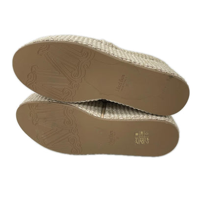 Max Mara マックスマーラ 【美品】Bilbao プラットフォーム エスパドリーユ レースアップ シューズ シューズ