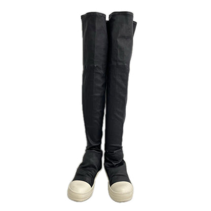 Rick Owens リックオウエンス 32378 レザー サイハイ ブーツ シューズ