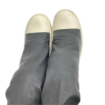 Rick Owens リックオウエンス 32378 レザー サイハイ ブーツ シューズ