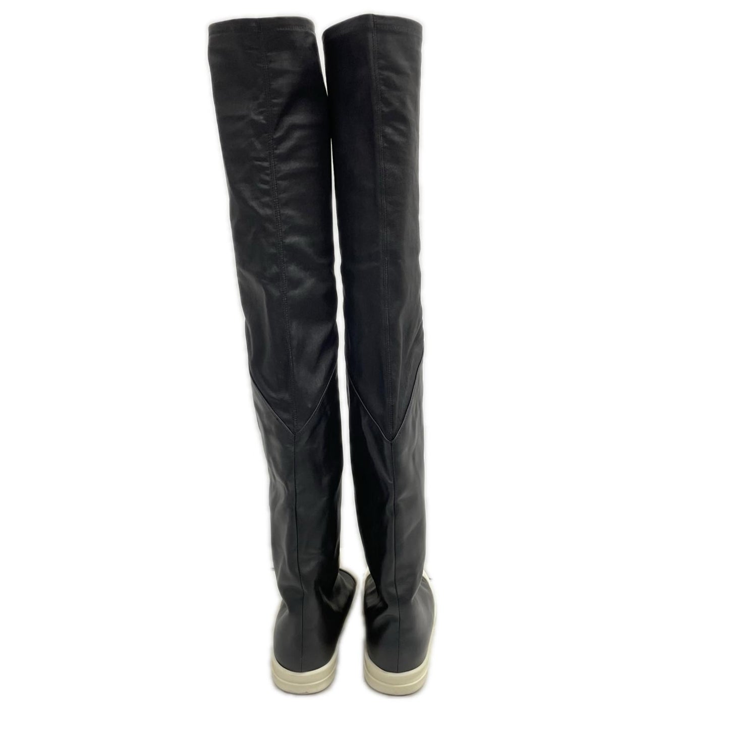 Rick Owens リックオウエンス 50157 50159 レザー サイハイ ブーツ シューズ