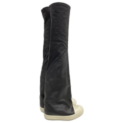 Rick Owens リックオウエンス 50157 50159 レザー サイハイ ブーツ シューズ