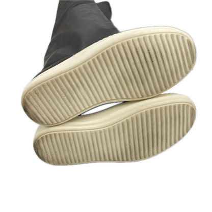 Rick Owens リックオウエンス 50157 50159 レザー サイハイ ブーツ シューズ