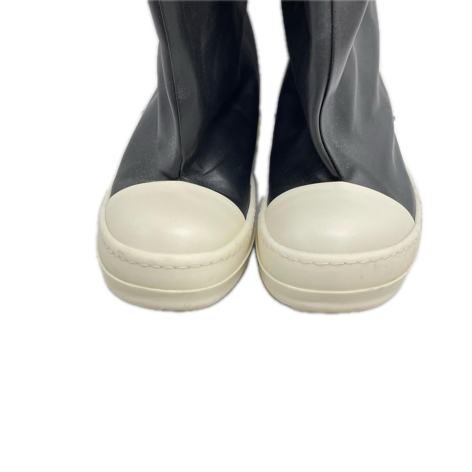 Rick Owens リックオウエンス 50157 50159 レザー サイハイ ブーツ シューズ