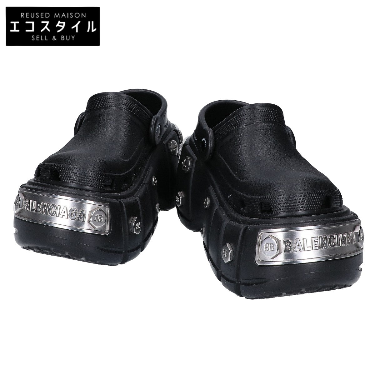 BALENCIAGA バレンシアガ ｘCrocs クロックス【美品】HARDCROCDS ハードクロックス ラバーサンダル シューズ